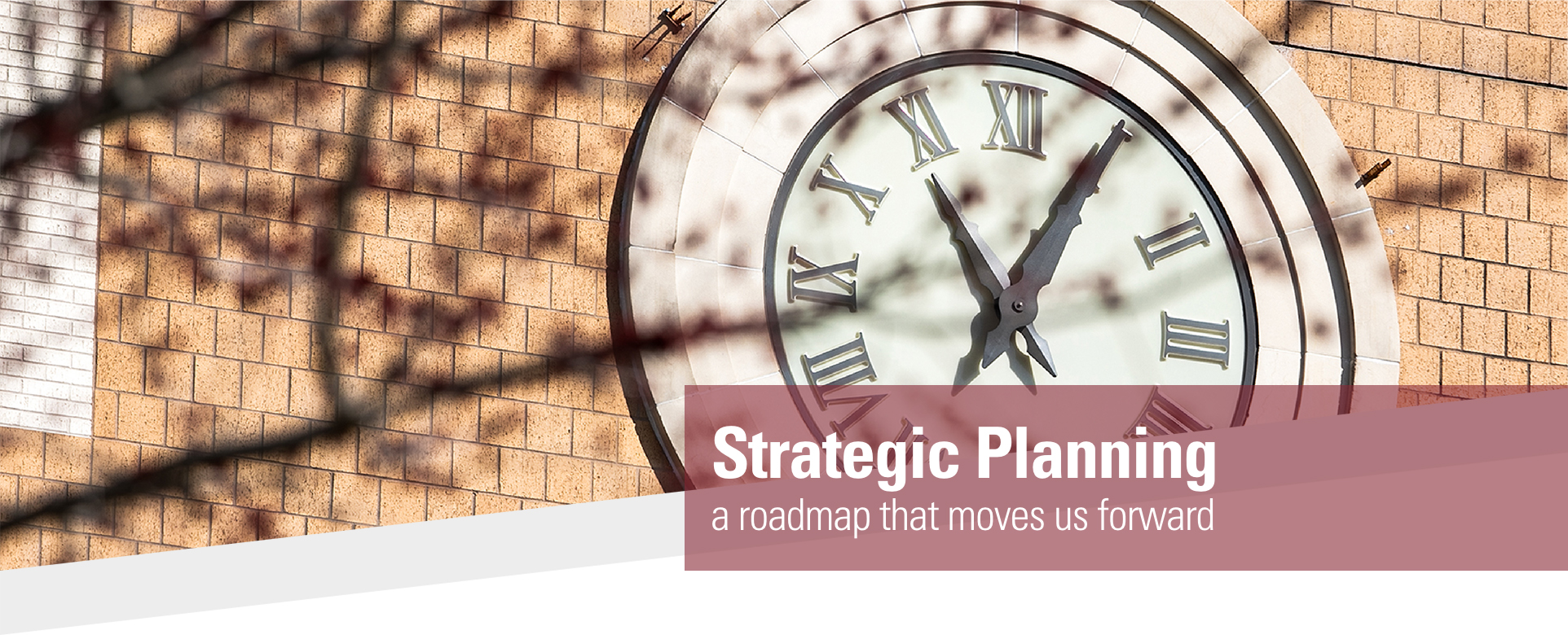 Strategic Planning a roadmap that moves us forward